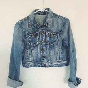 Cropped Denim Jacket